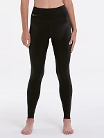 1675 čierne športové masážne nohavice - Active