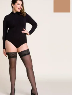 Gabriella Calze 15 DEN Plus Size kód 164 farba:béžová