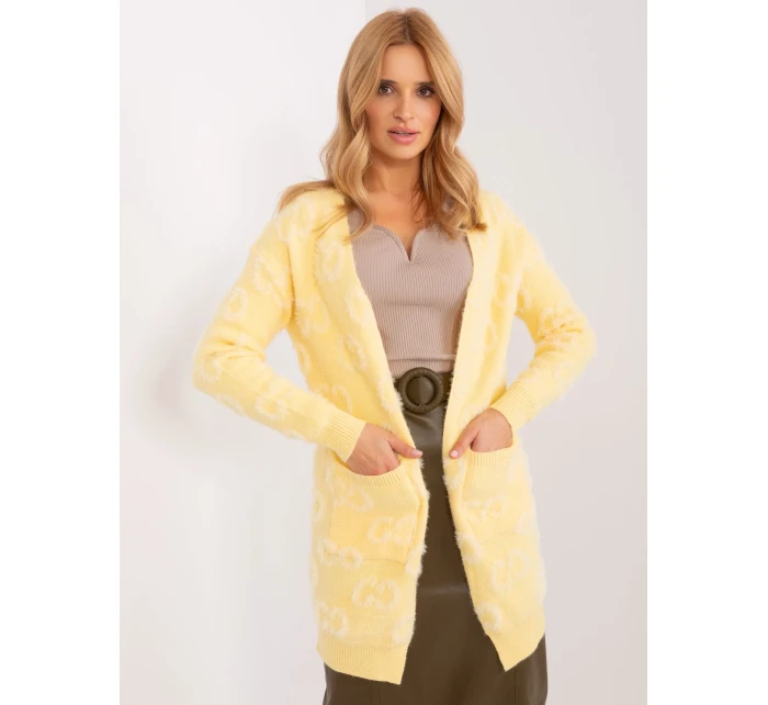 Sweter AT SW model 19069362 jasny żółty - FPrice