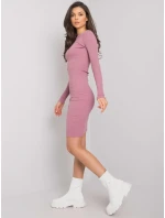 Šaty RV SK 5131.18P tmavoružové