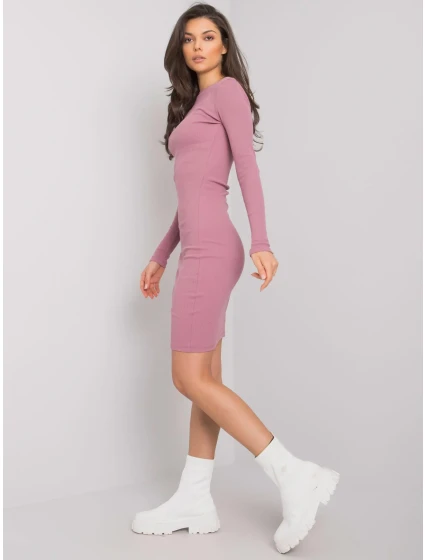 Šaty RV SK 5131.18P tmavoružové