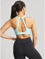 Športová podprsenka s potlačou 5021R tyrkysová - Panache