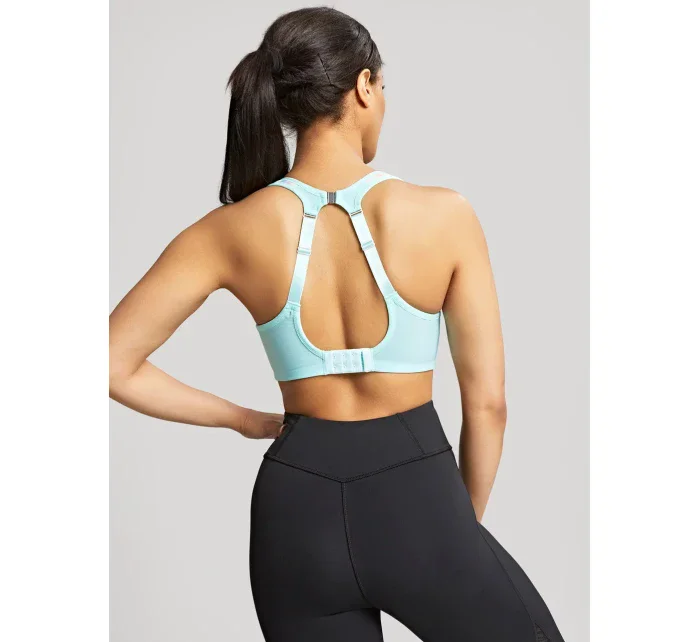 Športová podprsenka s potlačou 5021R tyrkysová - Panache
