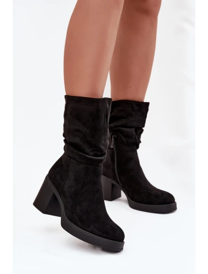 Topánky na podpätku model 220695 Step in style