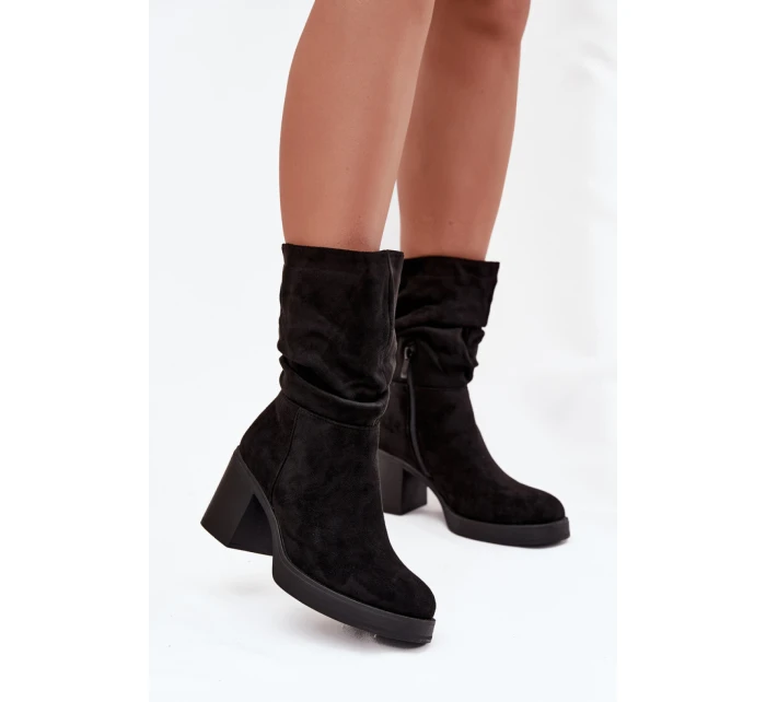 Topánky na podpätku model 220695 Step in style