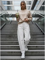 Dámská krémová mikina Dstreet model 21975374 - FashionStreet