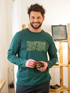 Pyžamo Key MNS 609 B26 s dlhými rukávmi, veľkosti M–2XL