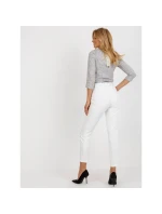 Ecru klasické látkové kalhoty Giulia s ke model 21349884 Ecru klasické látkové kalhoty Giulia s ke model 21349884