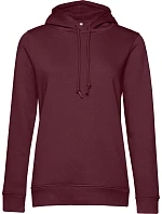 B&C Inspire Hooded /women_° Dámska mikina s kapucňou 01.W34B bordová B&C Inspire Hooded /women_° Dámska mikina s kapucňou 01.W34B bordová