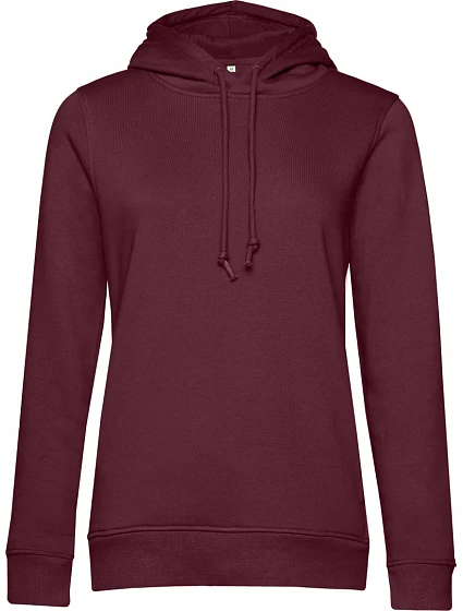B&C Inspire Hooded /women_° Dámska mikina s kapucňou 01.W34B bordová B&C Inspire Hooded /women_° Dámska mikina s kapucňou 01.W34B bordová