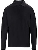 LSL Men Pánské těžké piqué polo s dlouhým rukávem deep black model 22442403 - NEOBLU LSL Men Pánské těžké piqué polo s dlouhým rukávem deep black model 22442403 - NEOBLU