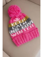 Fleecová čepice Marta K231 ecru