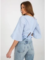 Halenka LK BZ model 18454088 bílá a modrá - FPrice