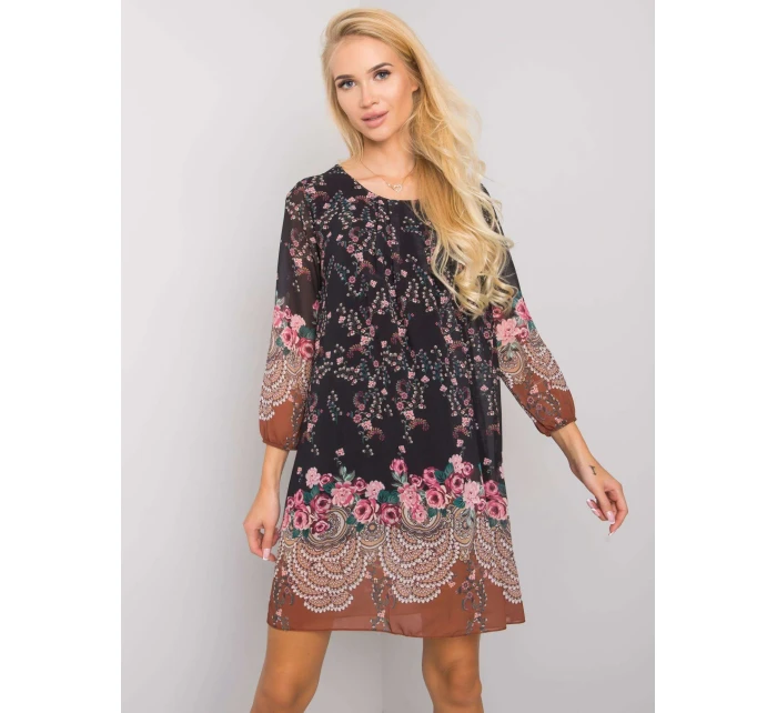 Šaty TW SK BI 2667 1.72P čierna a béžová