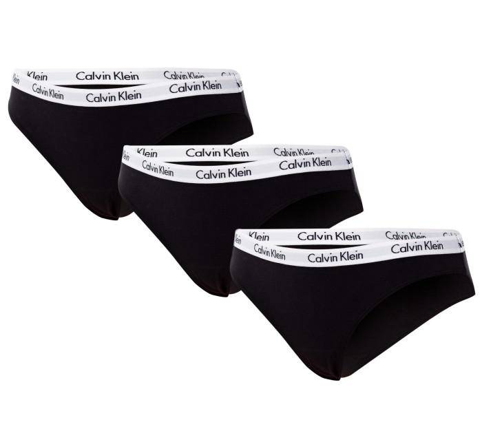 Nohavičky 3pcs QD3588E-0001 čierna - Calvin Klein