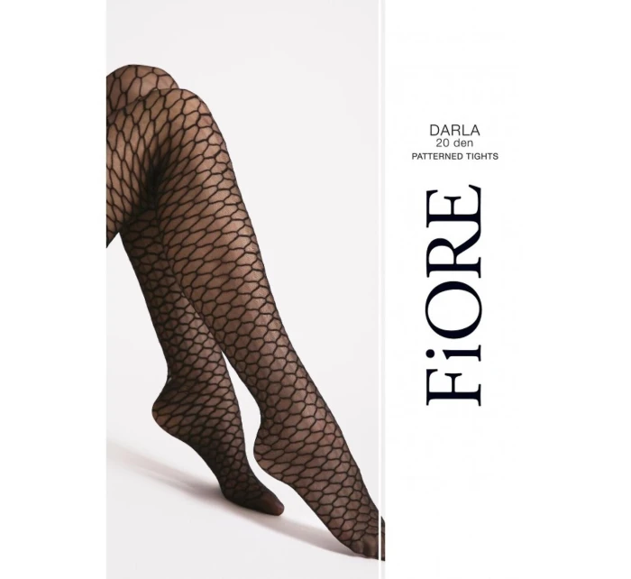 Dámské punčochové kalhoty G  20 den Černá vzor  model 21748032 - Fiore