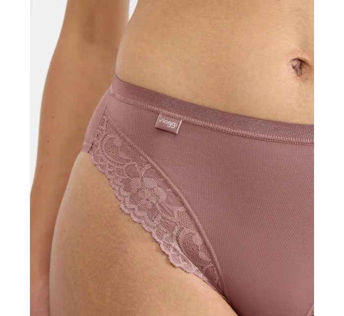 Dámske nohavičky Romance Tai - BROWN - hnedá 1141 - SLOGGI Dámske nohavičky Romance Tai - BROWN - hnedá 1141 - SLOGGI