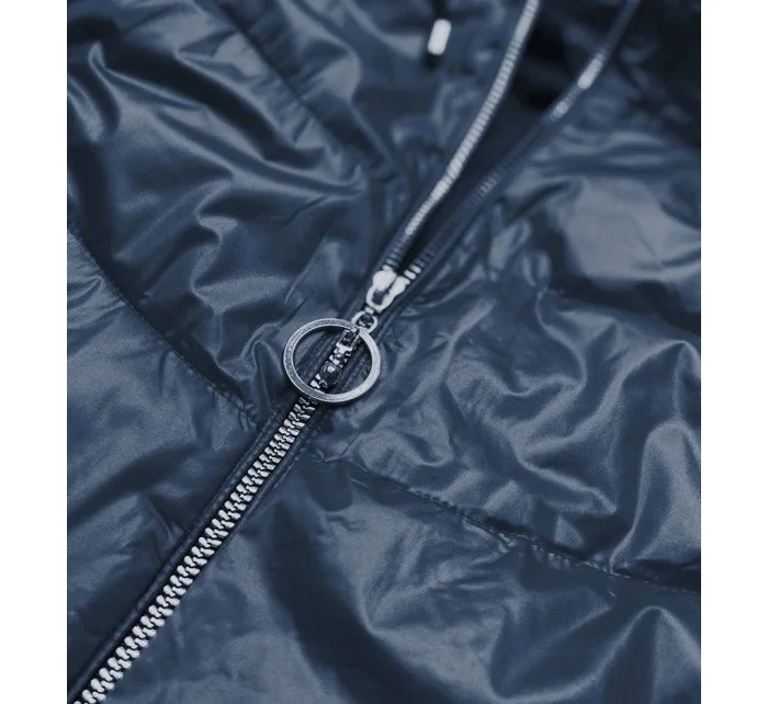 dámská bunda s barevnou kapucí model 16148894 - BH FOREVER dámská bunda s barevnou kapucí model 16148894 - BH FOREVER