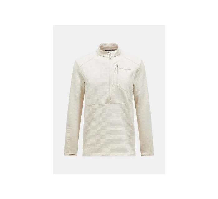 Mikina Peak Performance M Trail Polartec Half Zip béžová