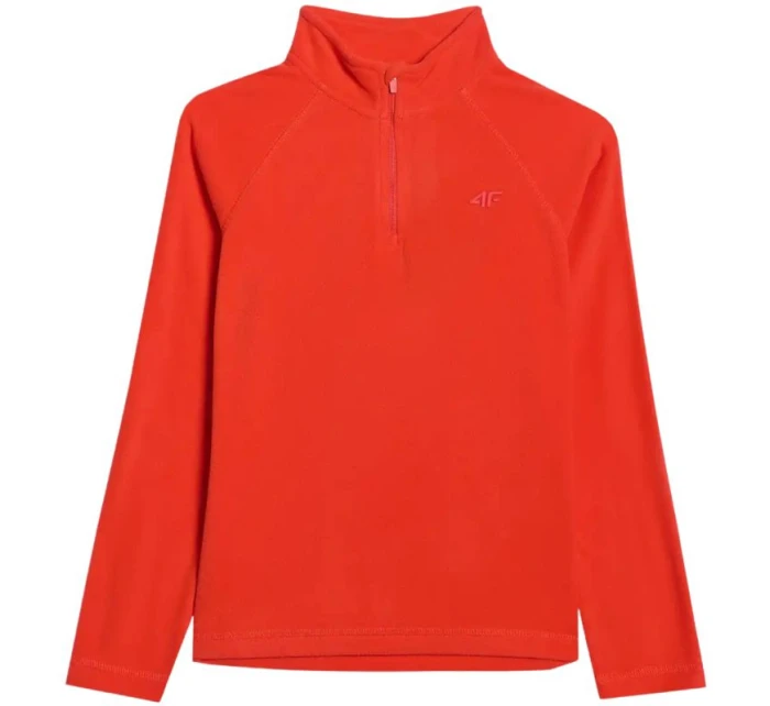 Chlapecká fleecová mikina  červená JWAW25UFLE 62S model 21727070 - 4F