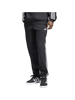 Pánské kalhoty Essentials 3Stripes Fleece Tapered černé, model 22371080 - ADIDAS