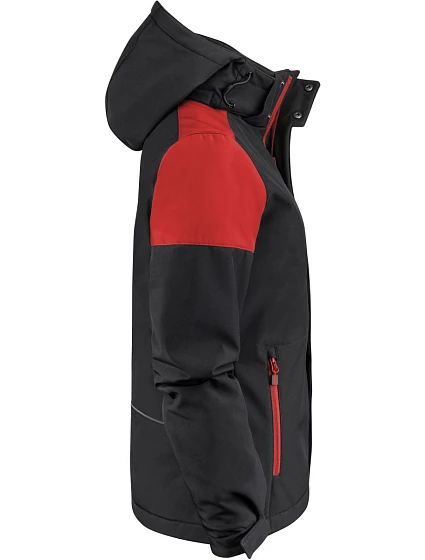Prime Padded Softshell Women Dámská zimní softshellová bunda model 22453271 black/red - Printer