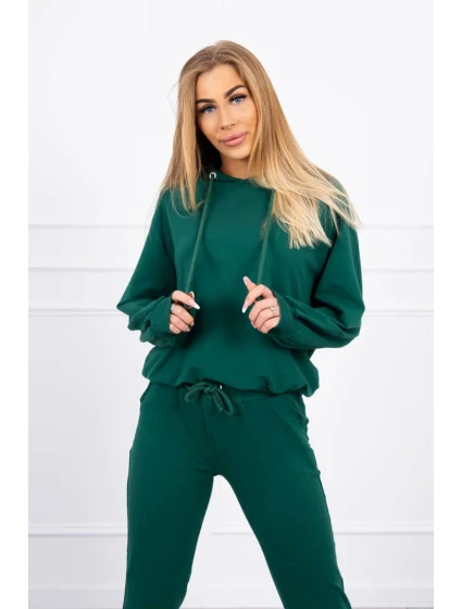 Zelená mikina s kapucňou Zelená mikina s kapucňou