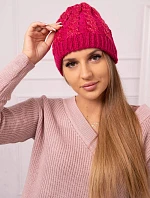 Dámska čiapka Kalina K362 fuchsiová