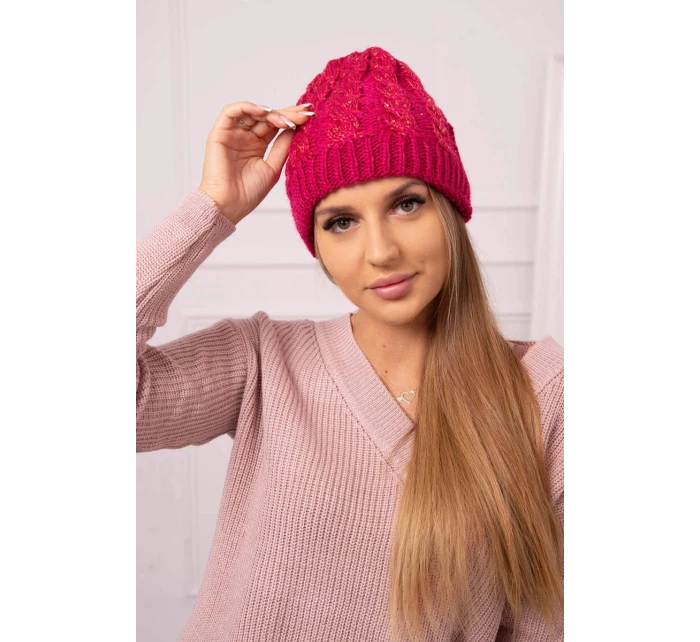 Dámska čiapka Kalina K362 fuchsiová Dámska čiapka Kalina K362 fuchsiová