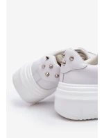 Dámské klasické sportovní boty model 21611259 Bíle - Goe