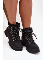 Zateplené dámské vysoké boty model 21728478 Černé - Lee Cooper