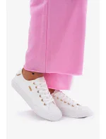 Dámské plátěné tenisky Big Star – bílé Dámské plátěné tenisky Big Star – bílé