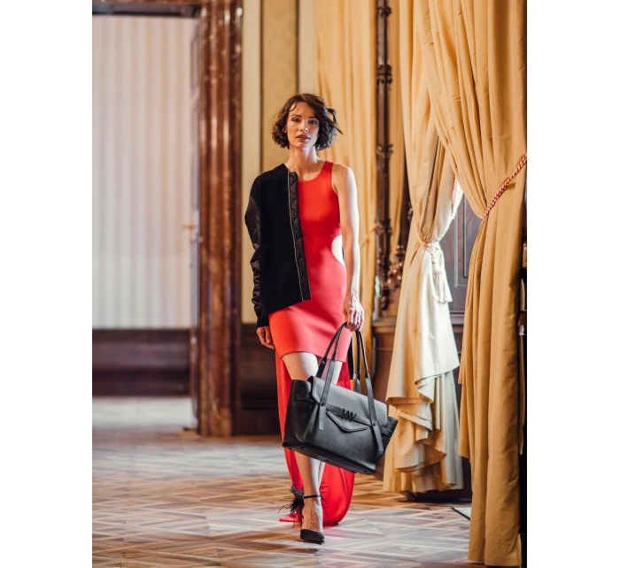 Dámska kabelka z kolekcie LAB Vuch Eliora - Noir