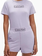 Dámsky kraťasový set - QS6804E 10B - fialová - Calvin Klein