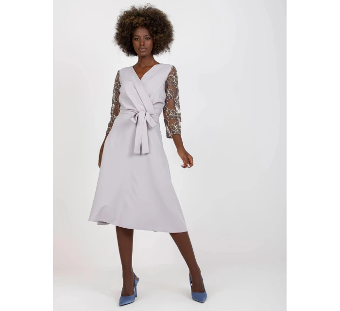 Dámske šaty 507860.82P svetlo šedá - Lakerta