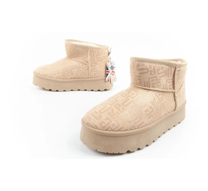 snow boots winter fashion boots beige dámské model 21406183 - Lee Cooper snow boots winter fashion boots beige dámské model 21406183 - Lee Cooper