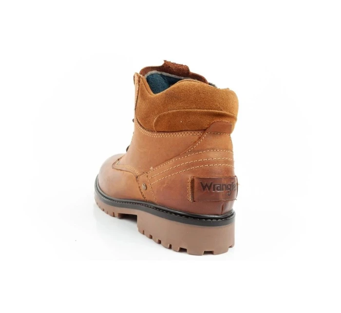 pánské boty boots smart leather hnědá bílá model 22052462 - Wrangler