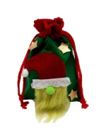 Vianočné darčekové vrecko s Mickey 15x20 cm