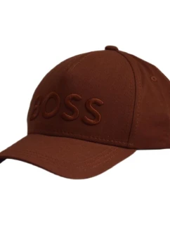 Hugo Boss stredne hnedá šiltovka Sevile Brown Cap - 50483178-211