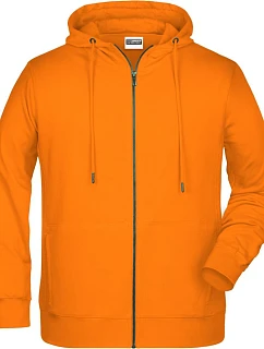 Daiber 8026 Pánska mikina s kapucňou 02.8026 oranžová