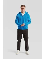 Fruit of the Loom Classic Hooded Sweat Jacket Mikina s kapucňou 16.2062 tmavošedá melírovaná Fruit of the Loom Classic Hooded Sweat Jacket Mikina s kapucňou 16.2062 tmavošedá melírovaná
