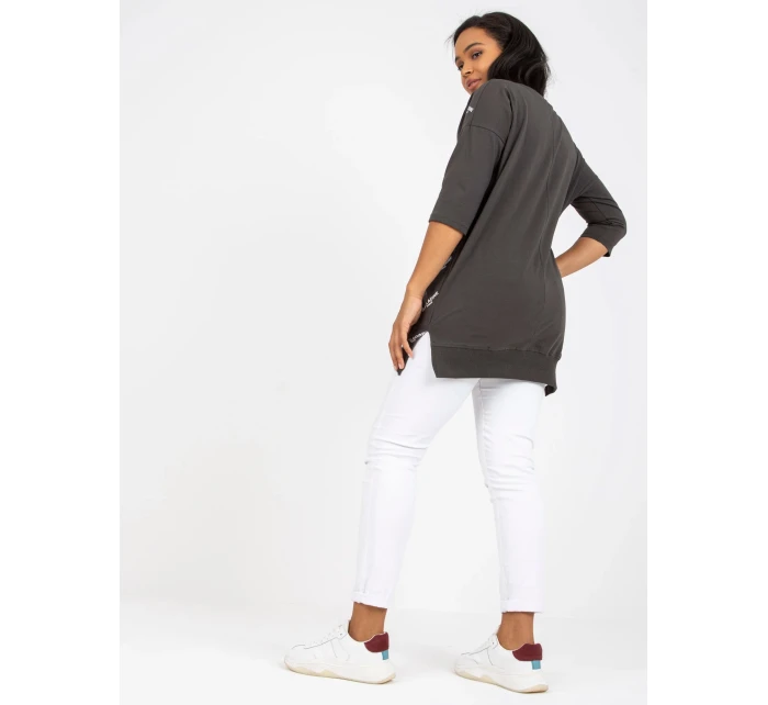 Blúzka RV BZ 7036.02P tmavá khaki Blúzka RV BZ 7036.02P tmavá khaki