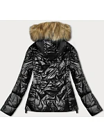 Černá dámská zimní bunda model 21246237 - J.STYLE Černá dámská zimní bunda model 21246237 - J.STYLE