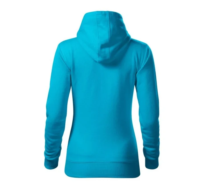 Malfini Cape Free W MLI-F1444 tyrkysová mikina