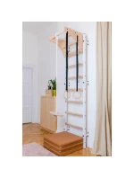 SKLADACÍ GYMNASTICKÝ MATRAC HNEDÝ 180CM LAVIČKA