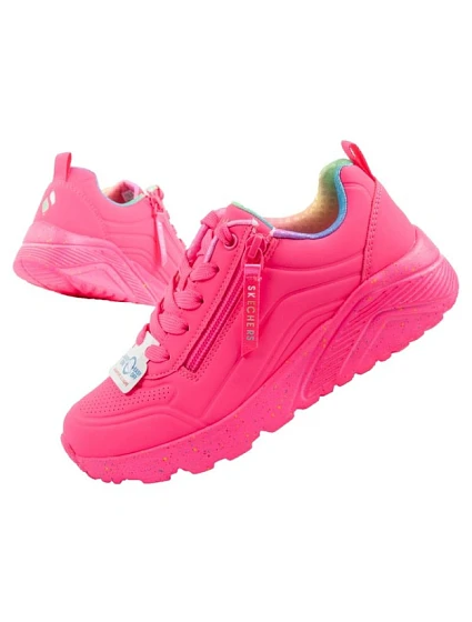 Detské športové tenisky Skechers Uno Lite pink pohodlné