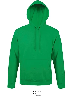 SOL'S Snake Unisex mikina s kapucňou 25.7101 kelly green