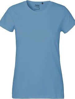 O Dámské tričko z těžké bio bavlny dusty indigo model 22505510 - Neutral