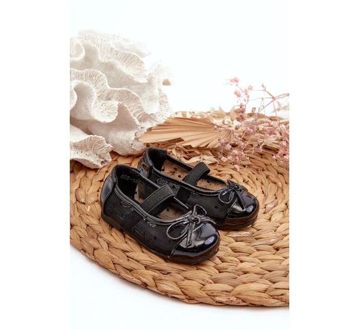 Dětské S Mašlí Černé model 21663135 - Boto Dětské S Mašlí Černé model 21663135 - Boto