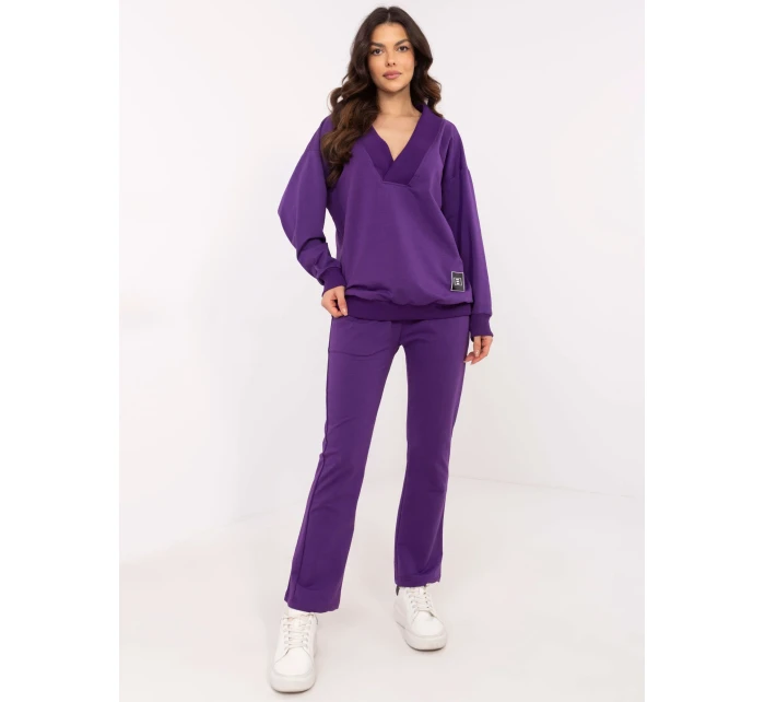 Komplet EM KMPL model 20822517 ciemny fioletowy - FPrice Komplet EM KMPL model 20822517 ciemny fioletowy - FPrice